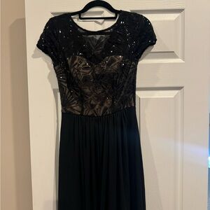 Elegant Black Evening Dress